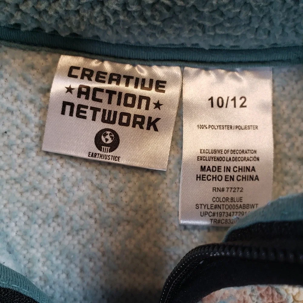 Creative Action Network Grand Teton Nat Park Graphic Sweatshirt Youth Sz 10/12